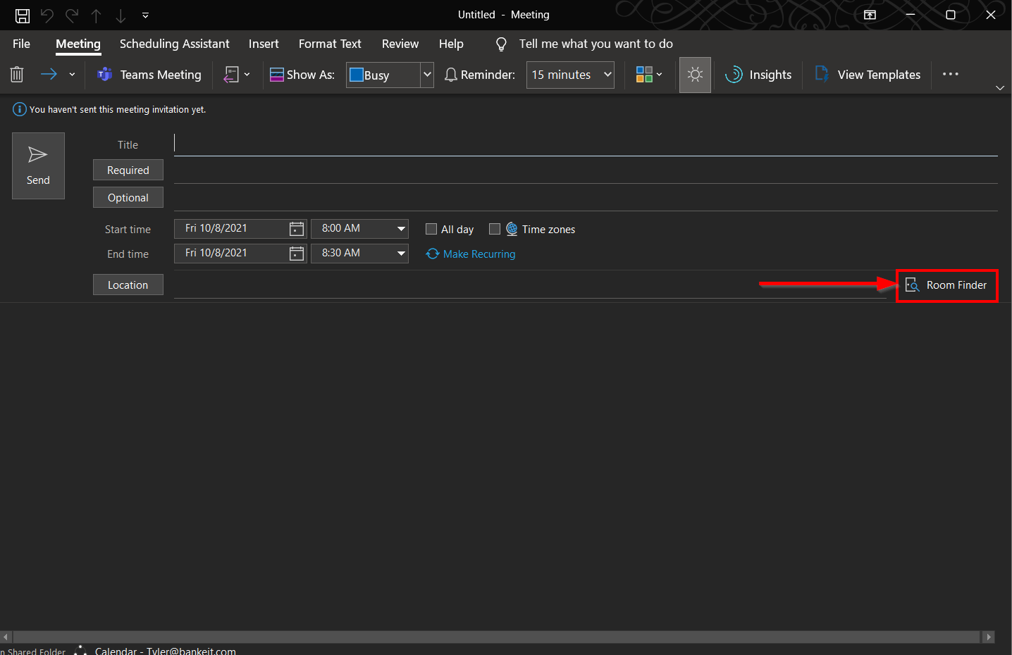 How to use Office 365 Room Resources Banke IT Consulting Knowledgebase