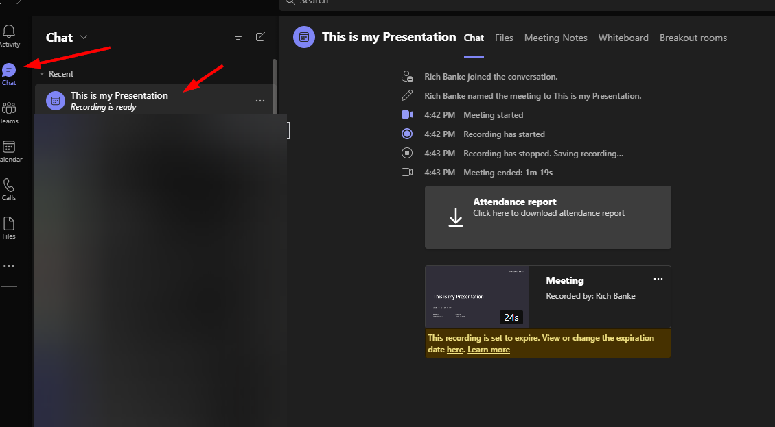 Create a Presentation using Teams – Banke IT Consulting Knowledgebase